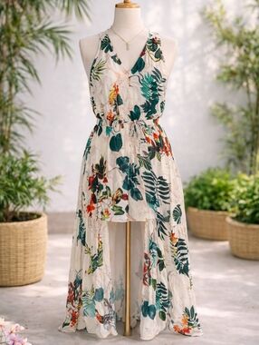Kormei Tropical Maxi Romper | Small